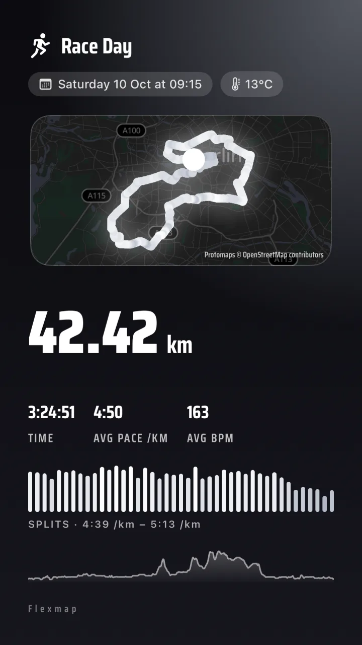 Race Day, frost palette